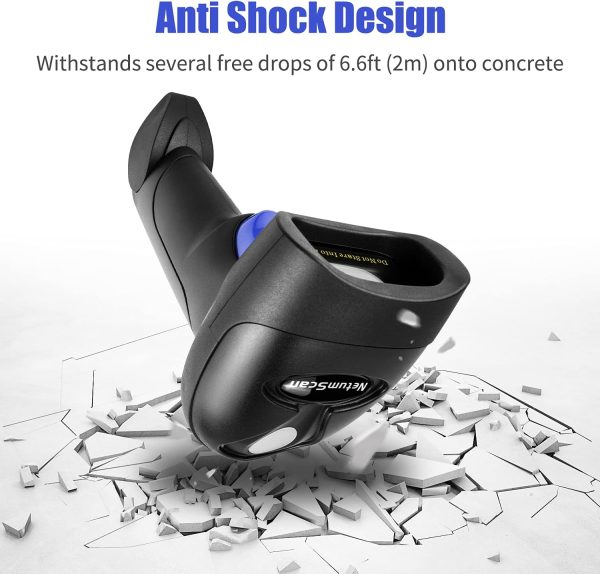 NetumScan USB 1D Barcode Scanner, Handheld Wired CCD Barcode Reader Supports Screen Scan UPC Bar Code Reader for Warehouse, Library, Supermarket - Image 3